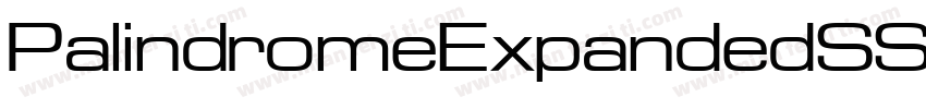 PalindromeExpandedSSK Regular字体转换